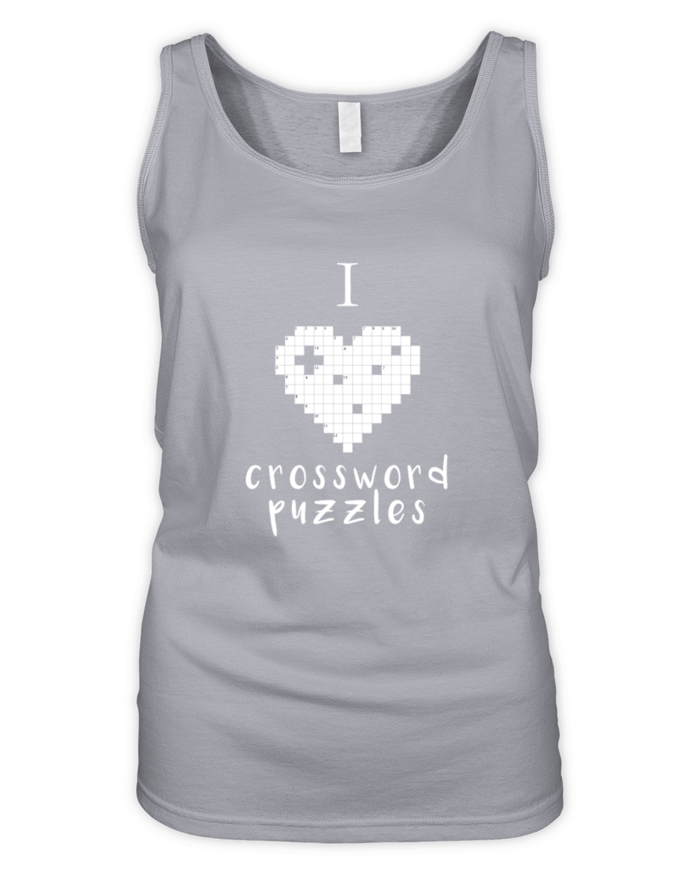 Crossword puzzles - I love crossword puzzles Organic Women's Tank Top