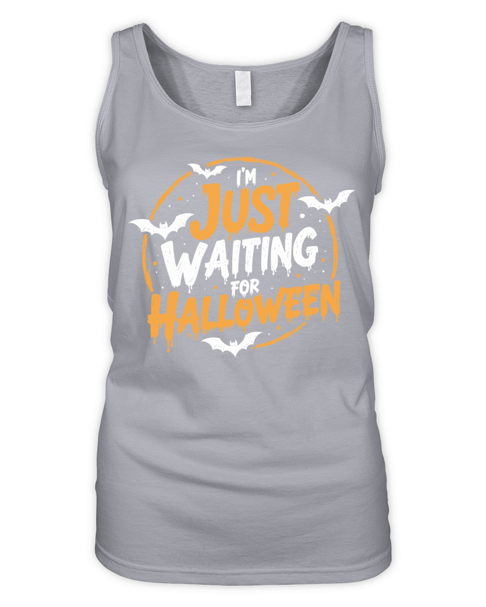 Im Just Waiting For Halloween 2 Organic Women's Tank Top