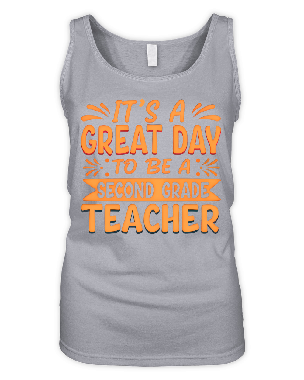 Its A Great Day To Be A Second Grade Teacher Organic Women's Tank Top