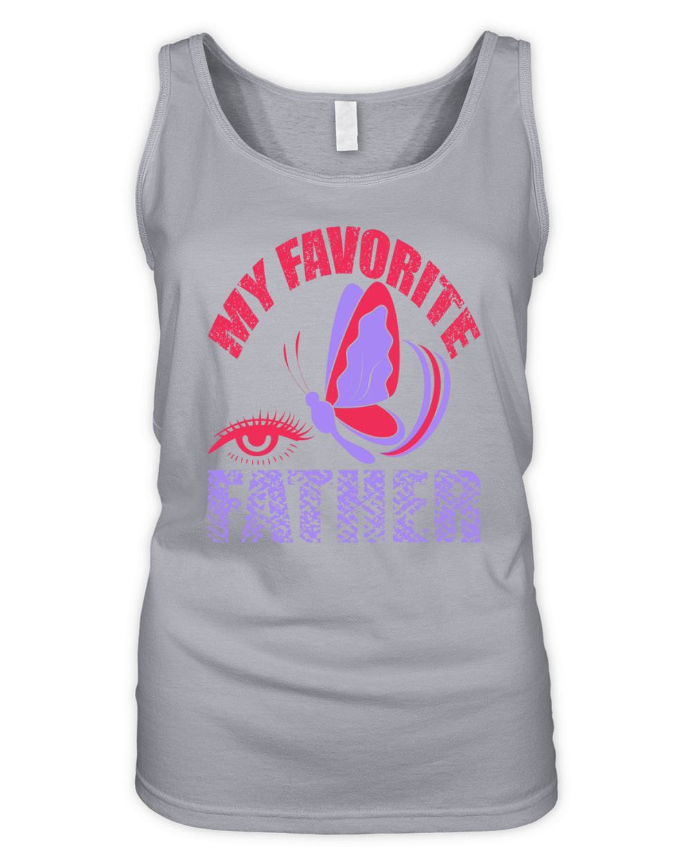 My Favorite Father Organic Women's Tank Top