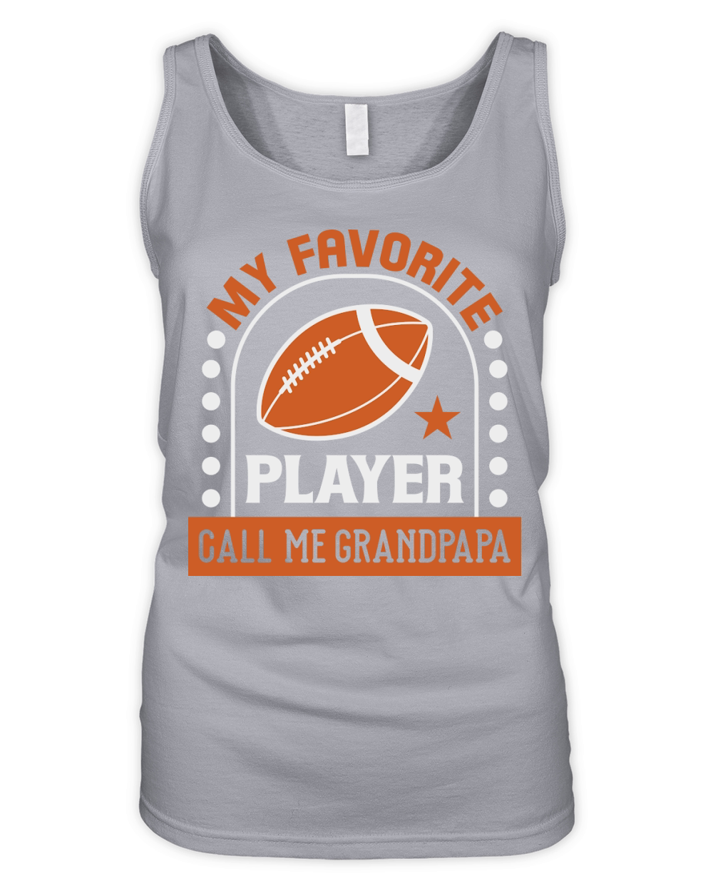 My Favorite Player Call Me Grandpa 04 Organic Women's Tank Top