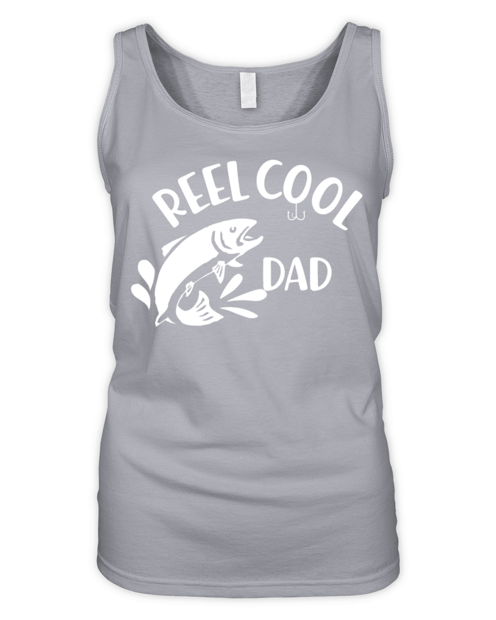 Reel Cool Dad - Dad Fishing Gift Comfort T-shirt - Designed by Graphorzo