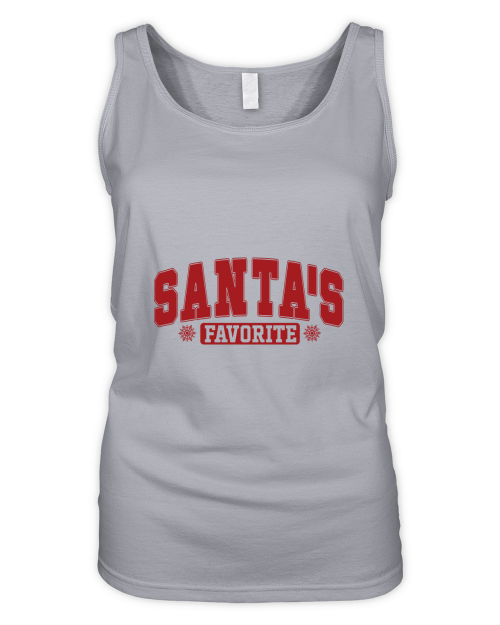 Santas Favorite Christmas 1 Organic Women's Tank Top