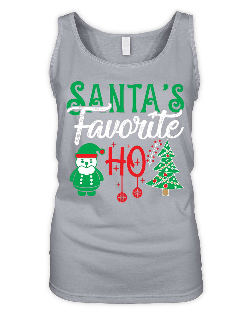 Santas Favorite Ho 14 Organic Women's Tank Top