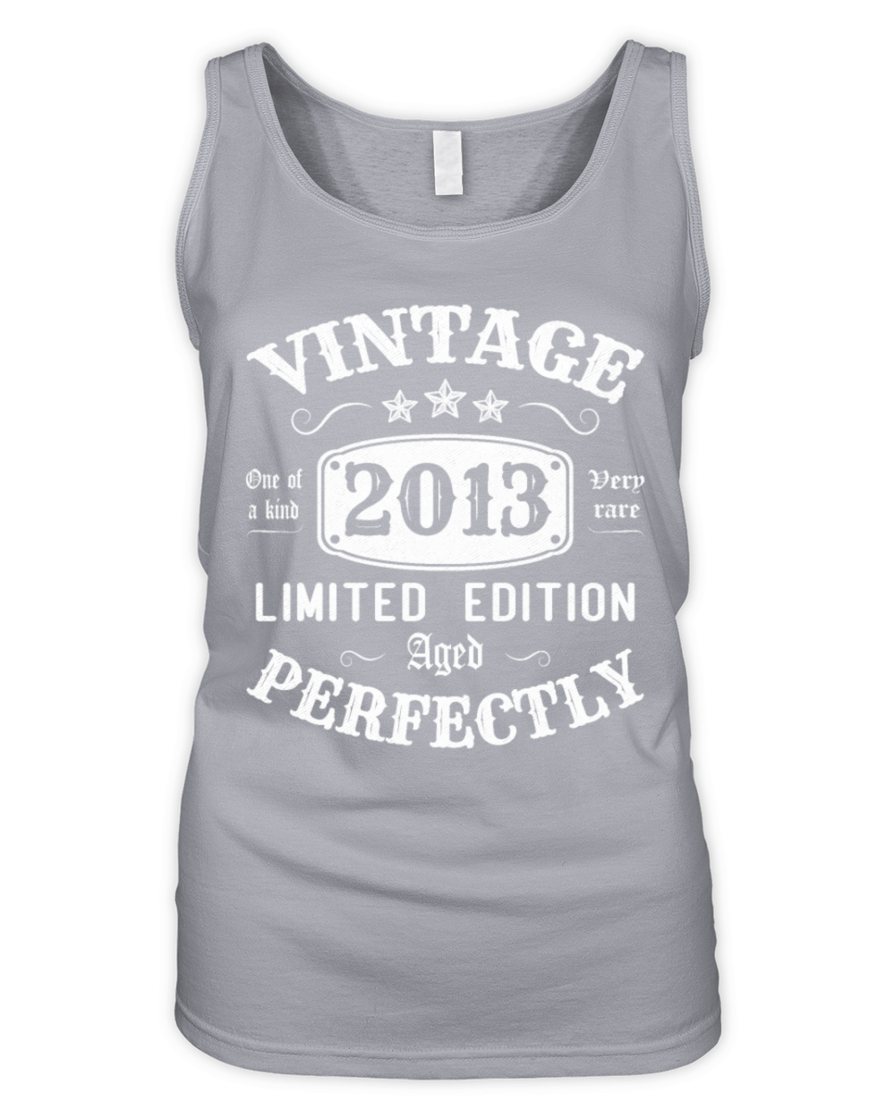 Vintage 2013 Limited Edition Aged Perfectly Organic Women's Tank Top