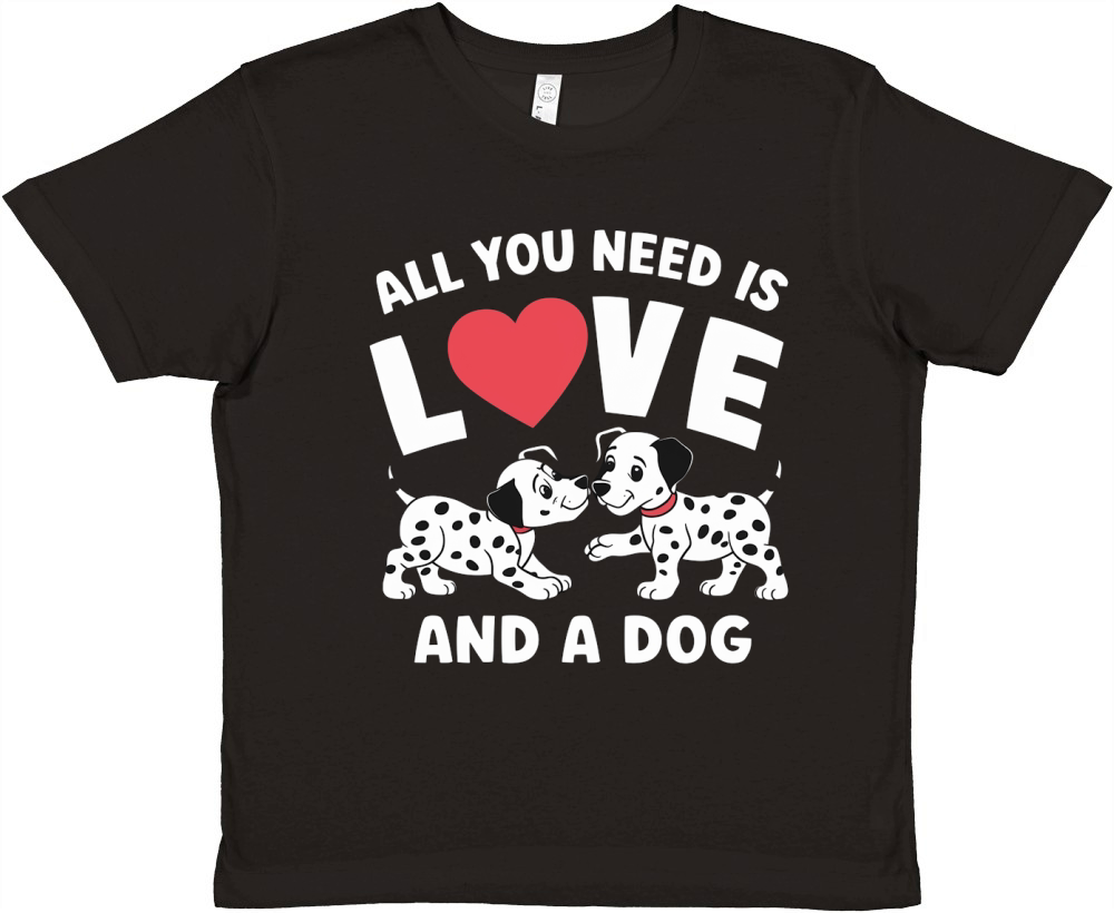 All you need is love and a dog Premium Kids Crewneck T-shirt