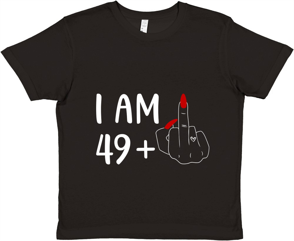 I AM 49+1 Premium Kids Crewneck T-shirt