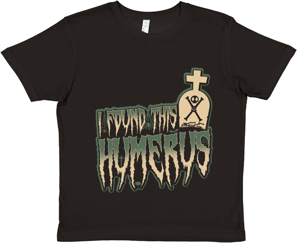 I Found This Humerus 2nd version Premium Kids Crewneck T-shirt