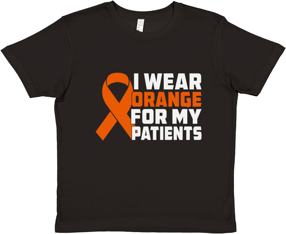 I Wear Orange For My Patients Premium Kids Crewneck T-shirt