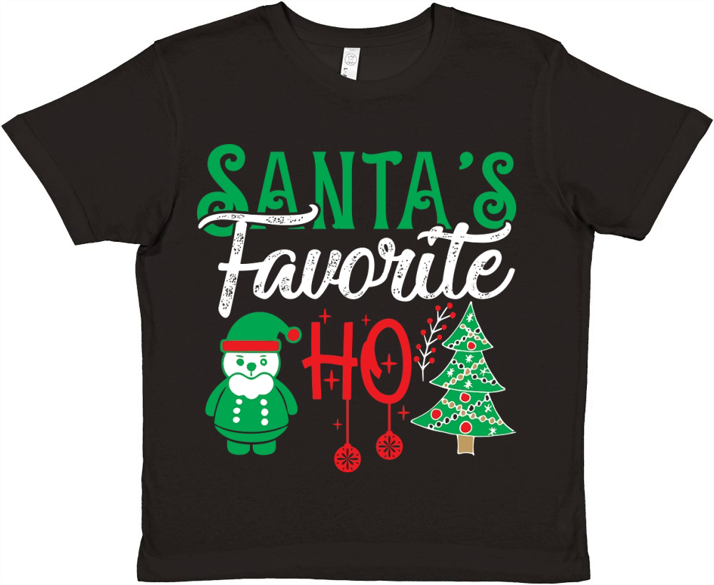 Santas Favorite Ho 14 Premium Kids Crewneck T-shirt
