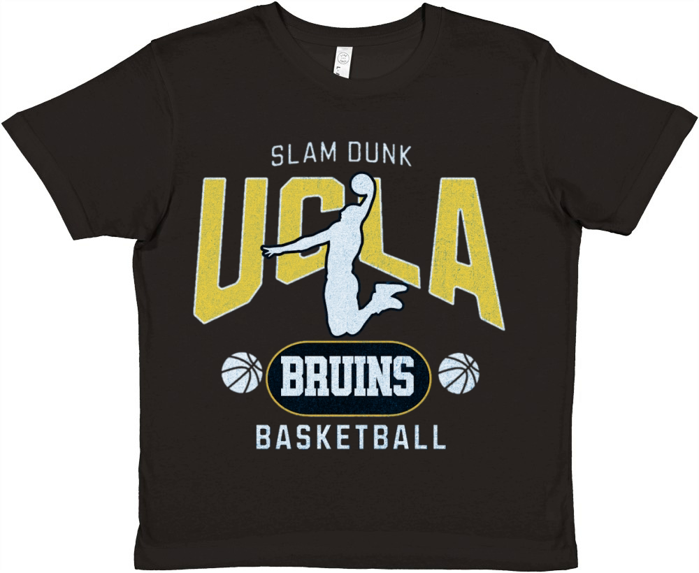Slam dunk UCLA bruing basketball Premium Kids Crewneck T-shirt