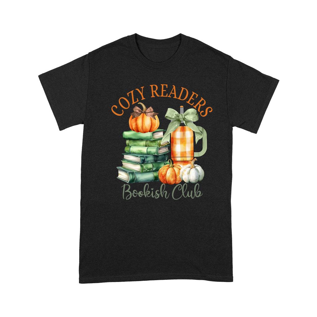 Fall Coquette Cozy Readers Bookish Club Premium T-shirt