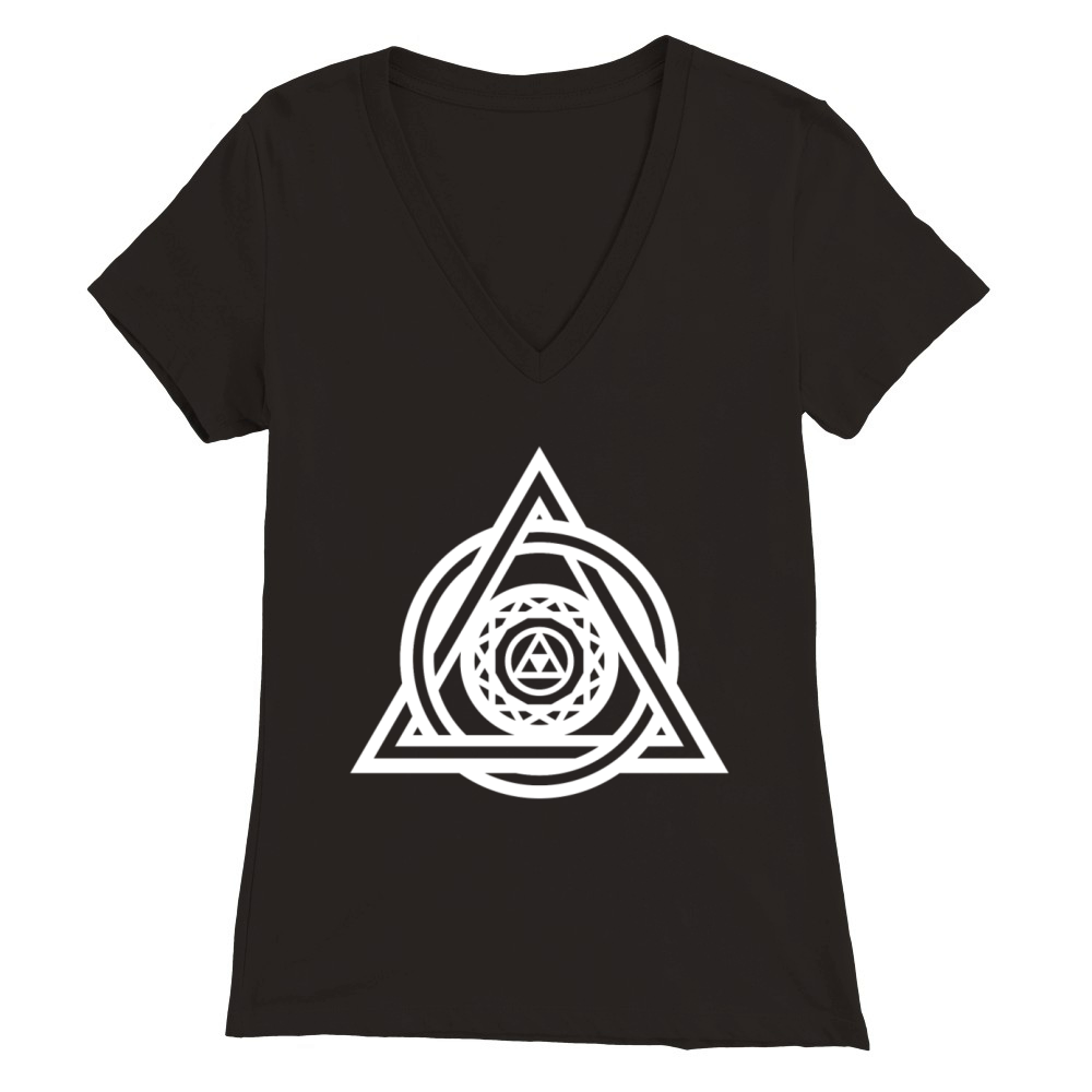 3 Life Path 3 Identity Premium Womens V-Neck T-shirt