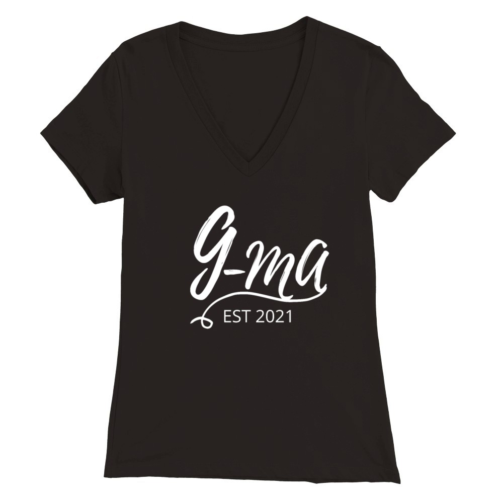G-Ma Definition Grandma shirt Premium Womens V-Neck T-shirt