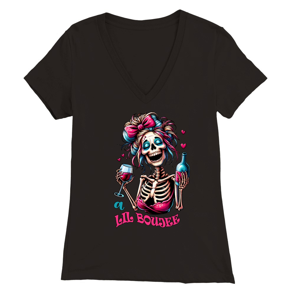Lil boujee Premium Womens V-Neck T-shirt