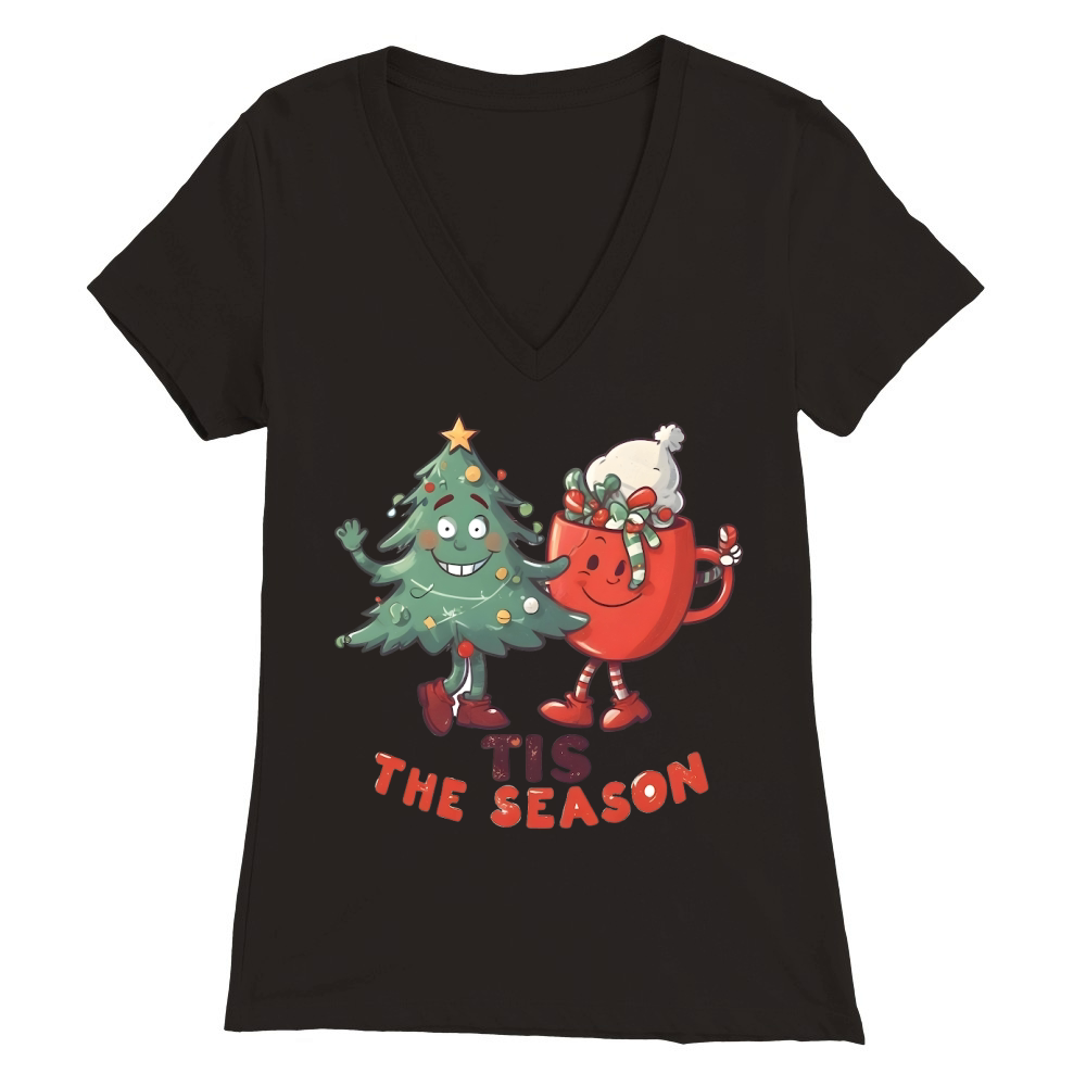 Tis the season 7 Premium Womens V-Neck T-shirt