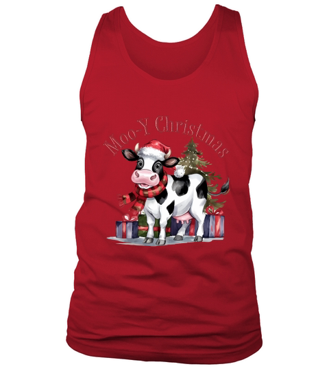 Moo Y Christmas Vintage Tank Top Unisex