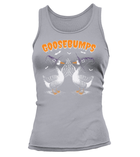 0502 Goosebumps Halloween Witch Goose D Color Tank top Woman