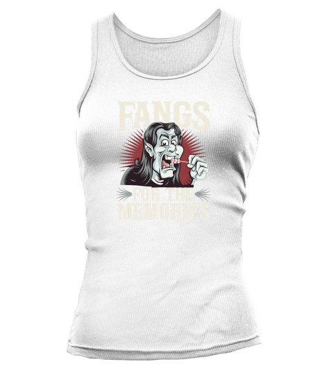 FANGS FOR THE MEMORIES Tank top Woman