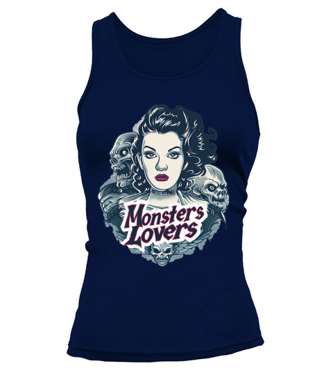 Monster Lover Vintage Halloween 4 Tank top Woman