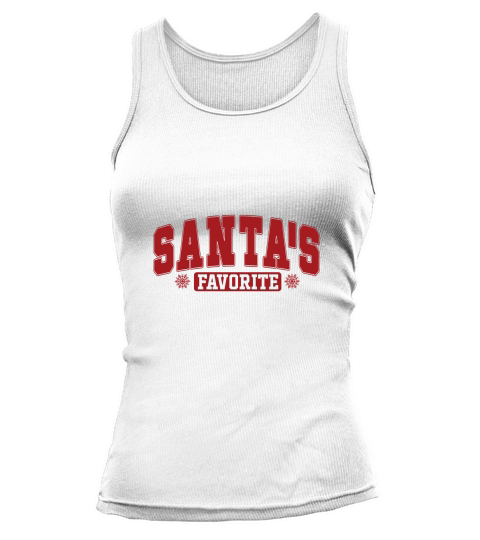 Santas Favorite Christmas 1 Tank top Woman