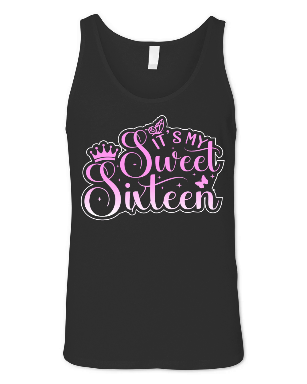 Its My Sweet Sixteen Birthday Unisex Jersey Tank