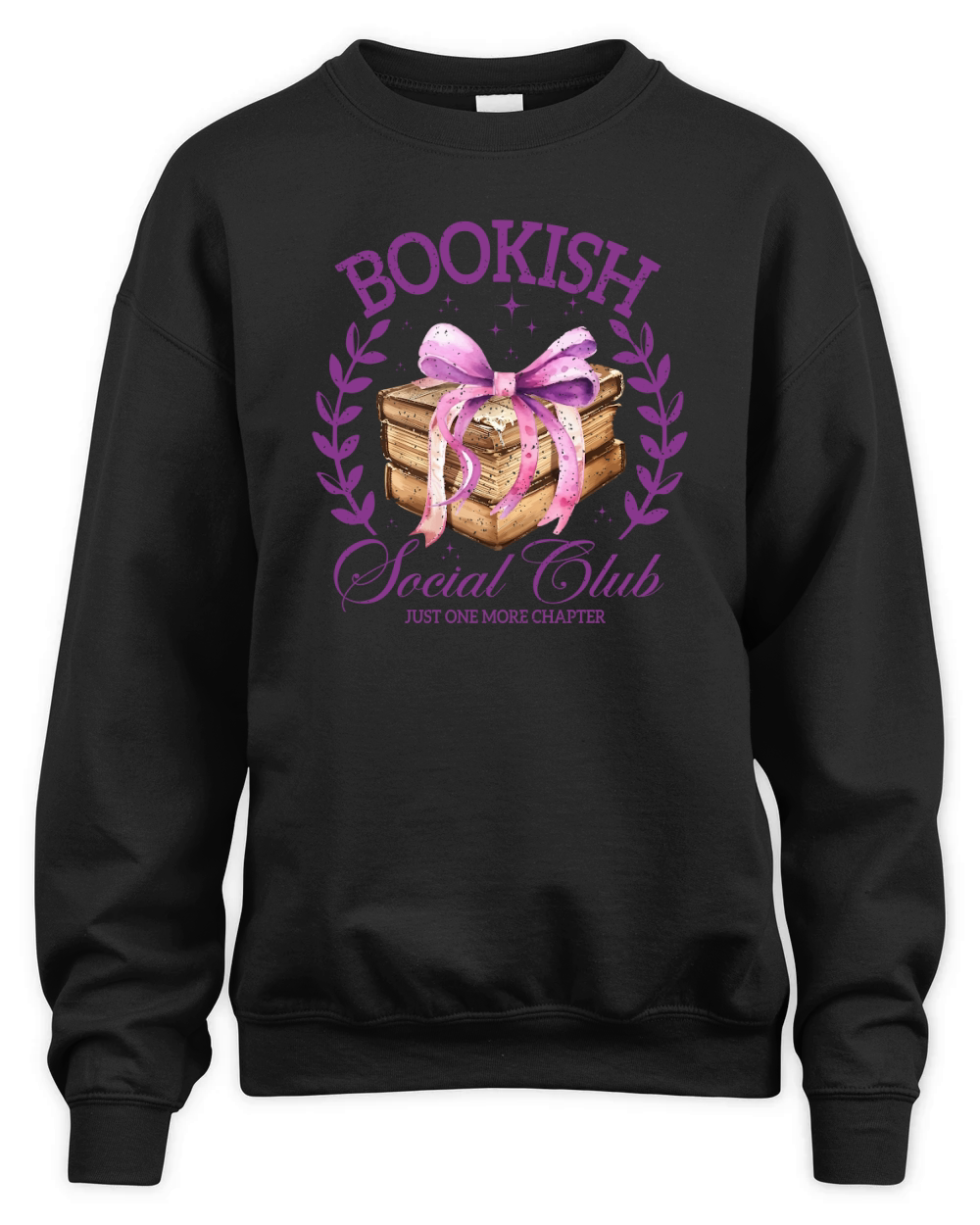 Bookish Book Lovers Social Club Unisex Premium Crewneck Sweatshirt