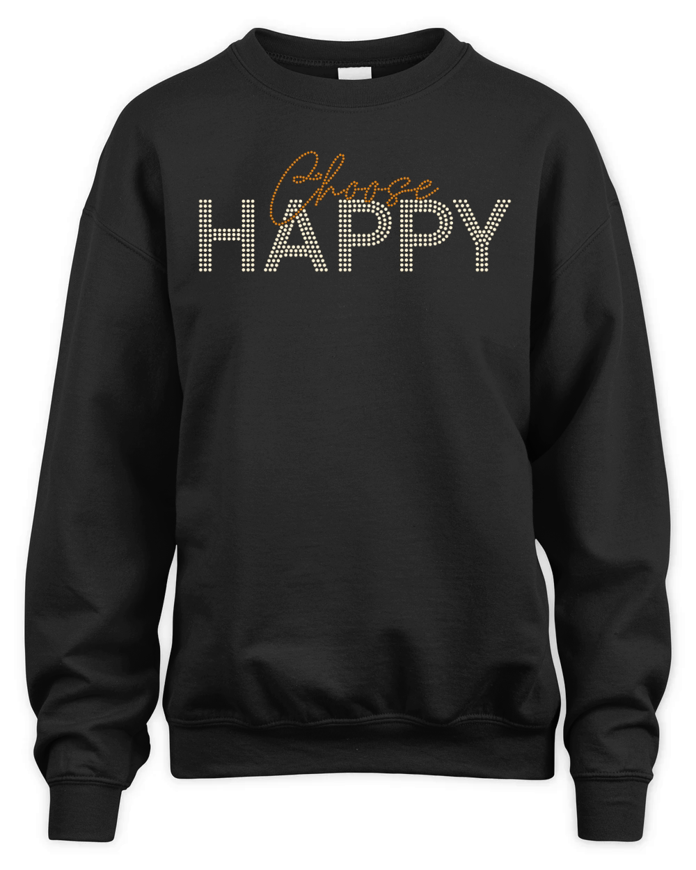 Choose Happy Unisex Premium Crewneck Sweatshirt