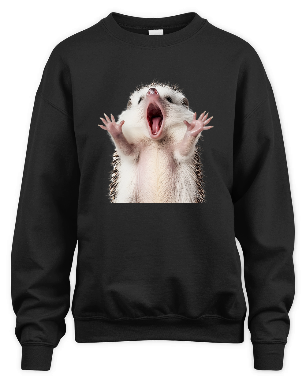 Hedgehog (2) Unisex Premium Crewneck Sweatshirt