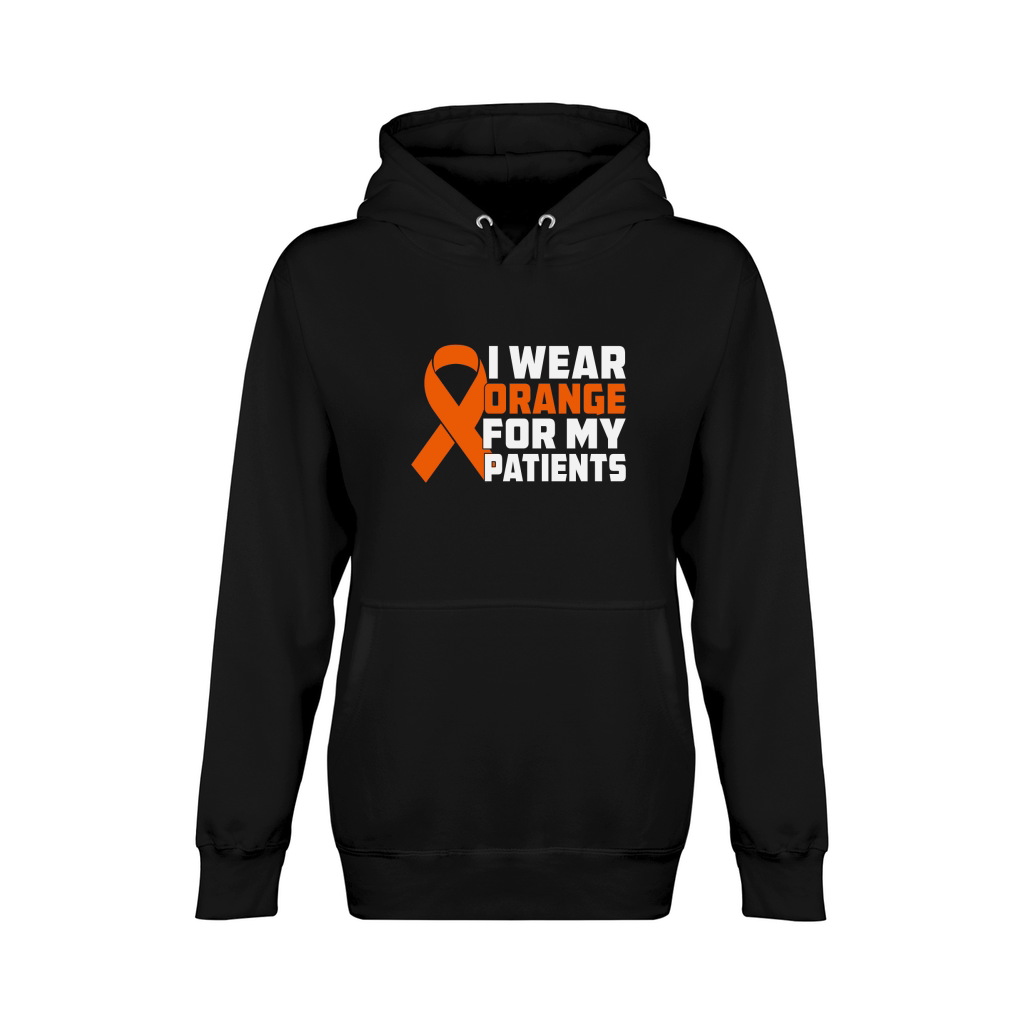 I Wear Orange For My Patients Unisex Premium Pullover Hoodie