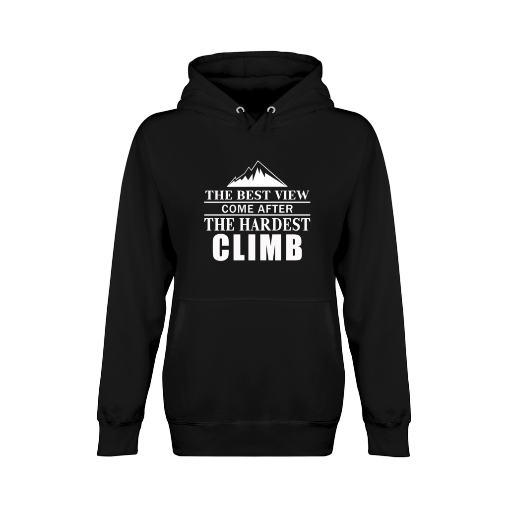 Love Mountains Climbing Shirt Unisex Premium Pullover Hoodie