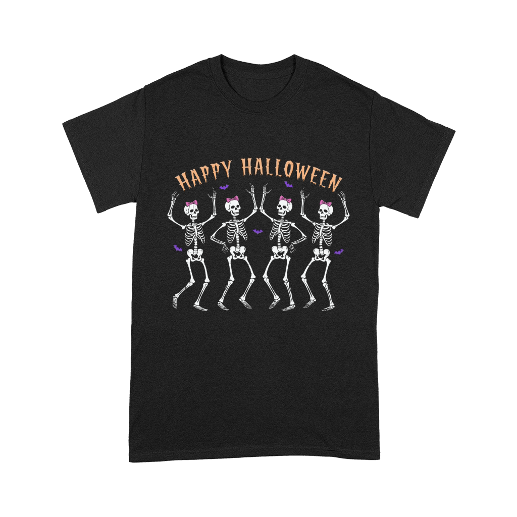 Happy Halloween Skeleton Girls Unisex T-Shirt