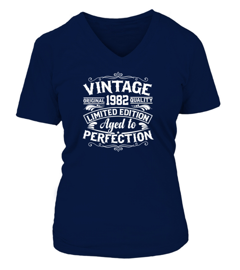 Vintage original 1982 quality limited edition aged to perfection   8 V-neck T-Shirt Woman