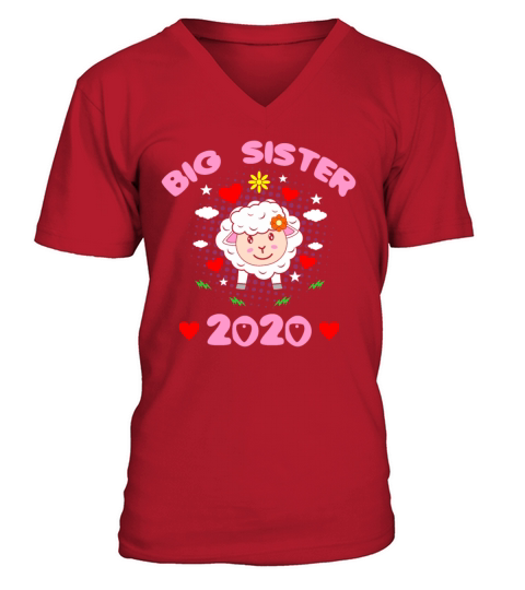 Big Sister 2020 V-Neck T-shirt