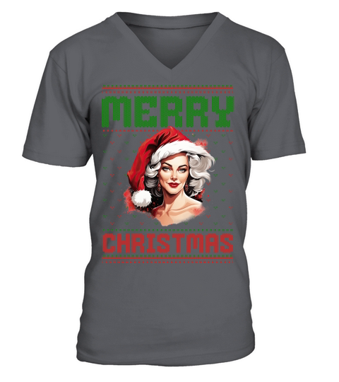 Merry christmas 59 58 V-Neck T-shirt