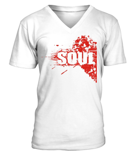 Soulmate Couple Left Side V-Neck T-shirt