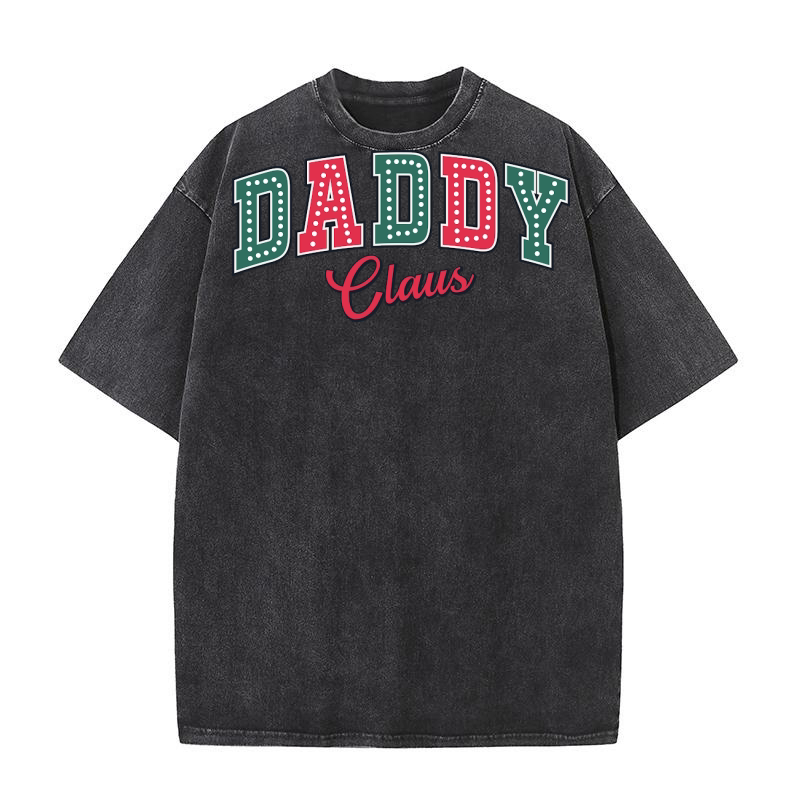 Daddy claus 02 Washed T-Shirt