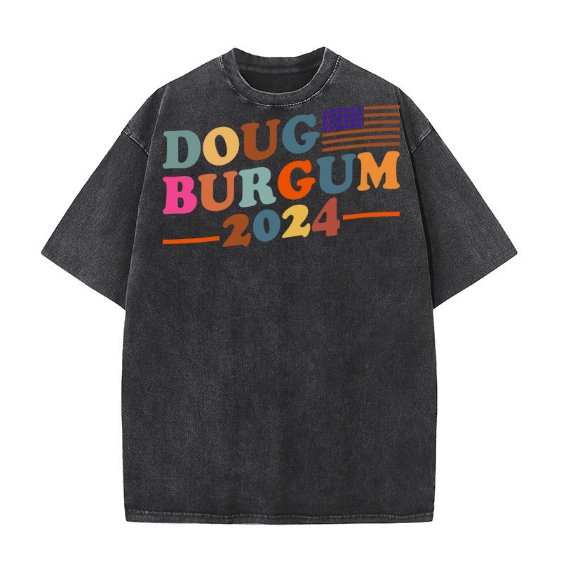 Doug Burgum 2024 Washed T-Shirt