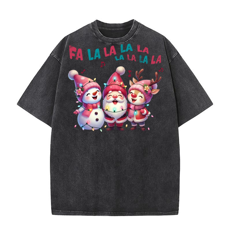 Fa La La Washed T-Shirt