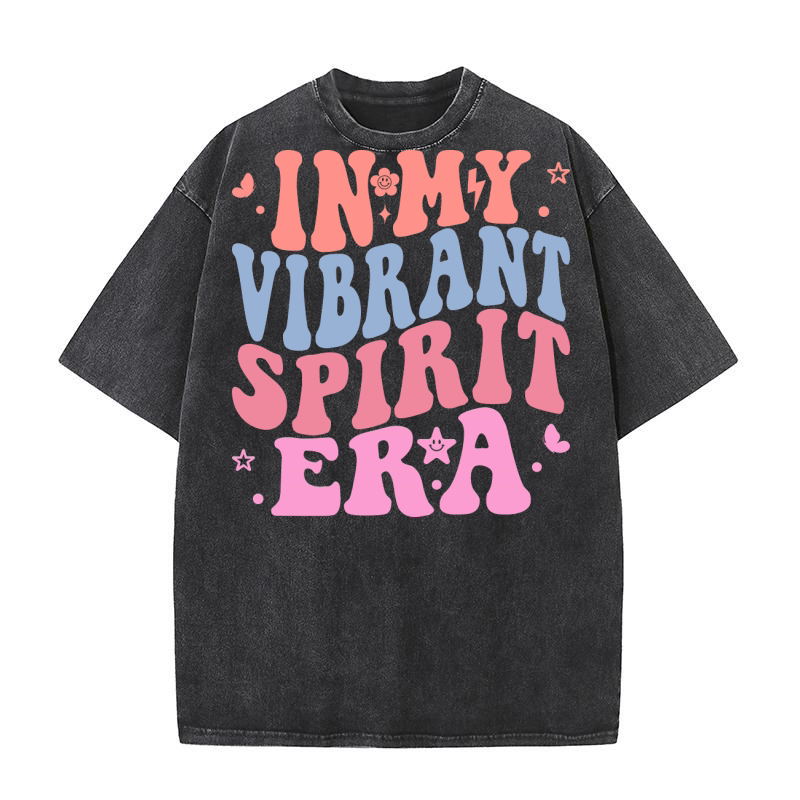 In My Vibrant Spirit Era Washed T-Shirt