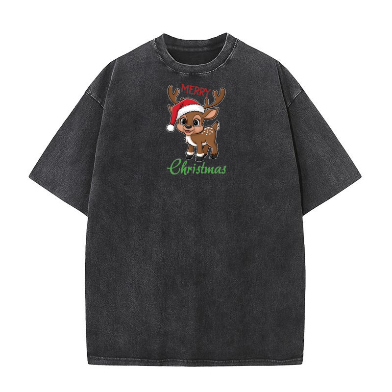 Merry christmas 35 07 Washed T-Shirt