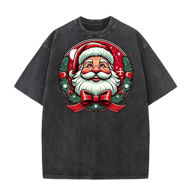 santa claus 4 Washed T-Shirt