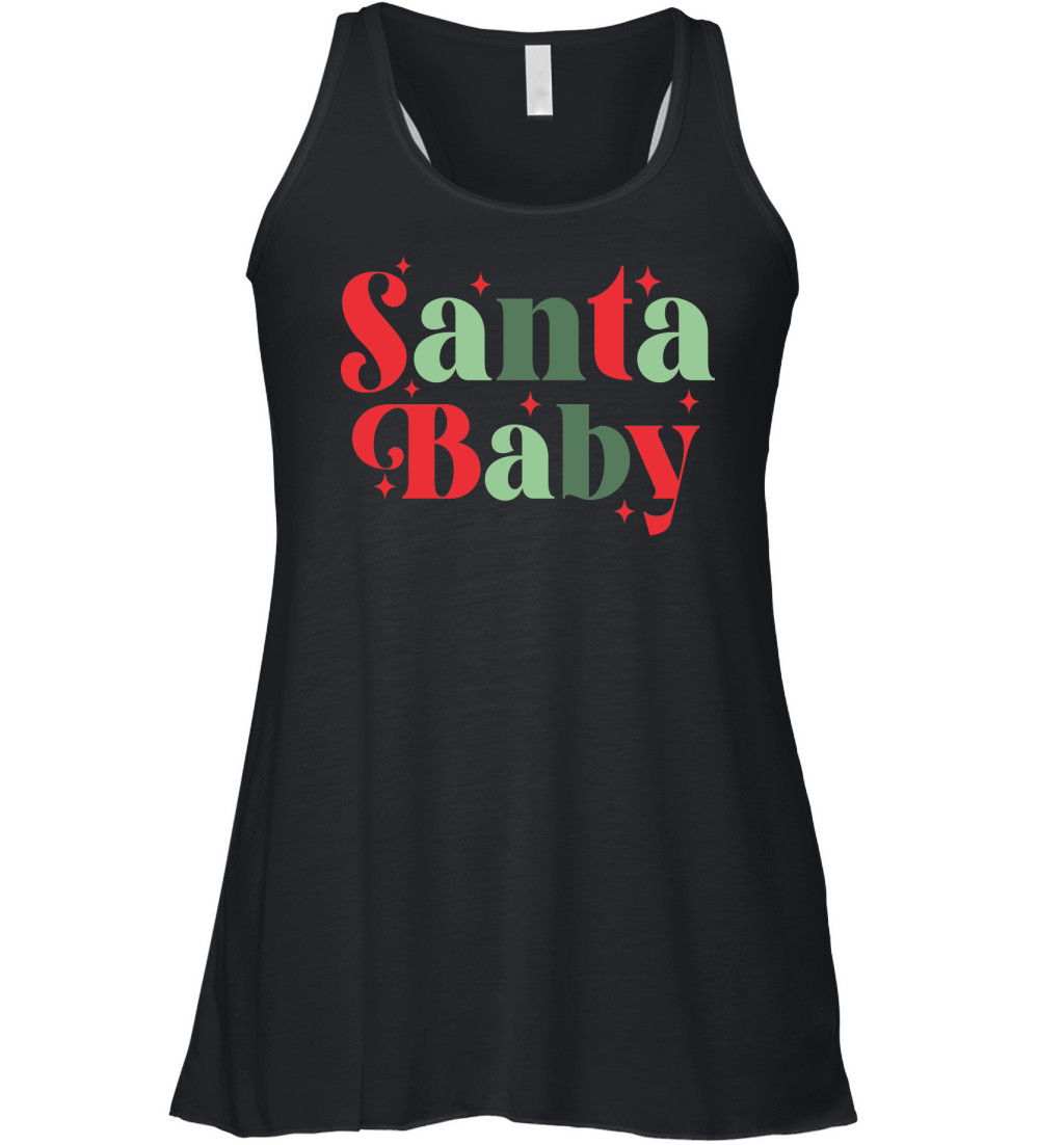 Santa baby 4 Women's Flowy Tank Top