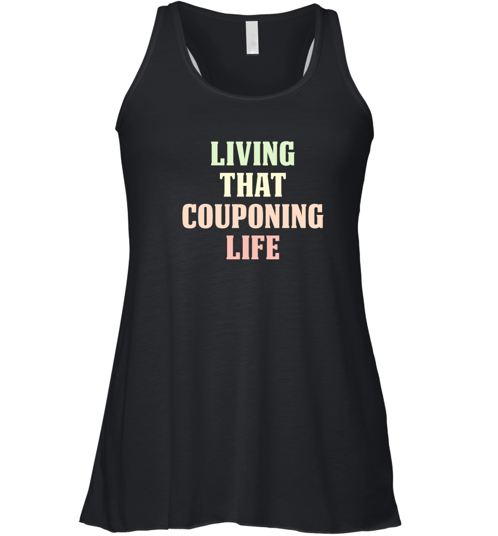 Vintage living that COUPONING life Women's Flowy Tank Top