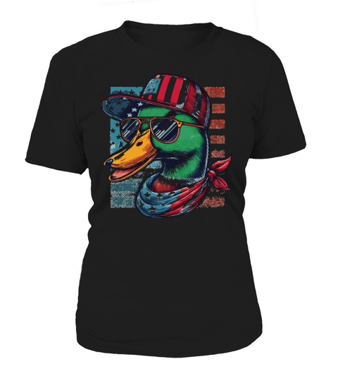 4th of July Mallard Women's T-Shirt