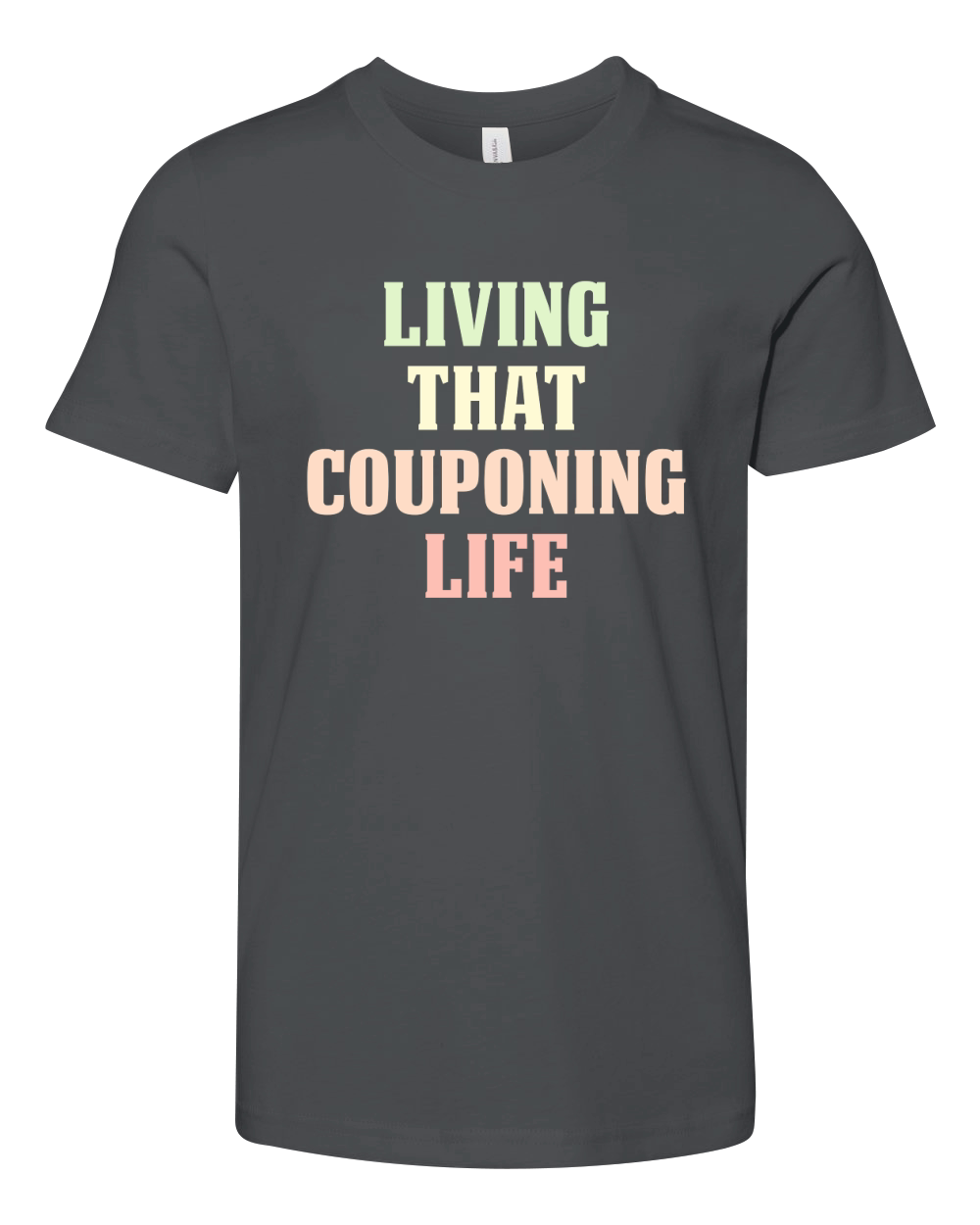 Vintage living that COUPONING life Youth Unisex Jersey Tee