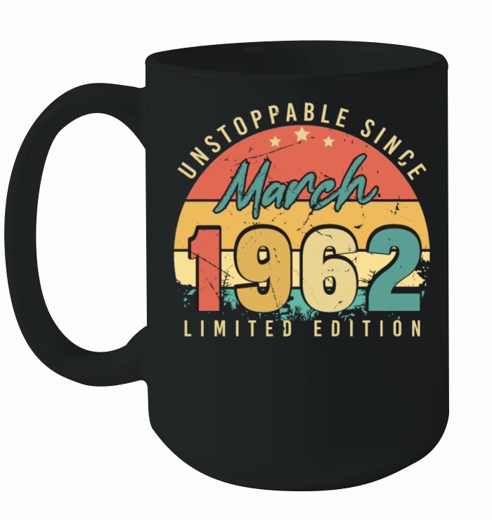 1962 March Vintage Limited Ceramic Mug