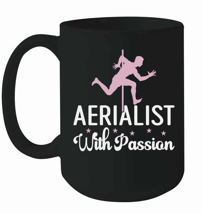 Aerialist With Passion Ceramic Mug