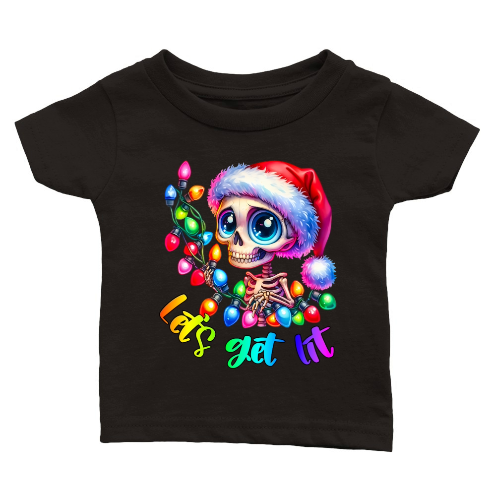 Lets Get Lit Classic Baby Crewneck T-shirt