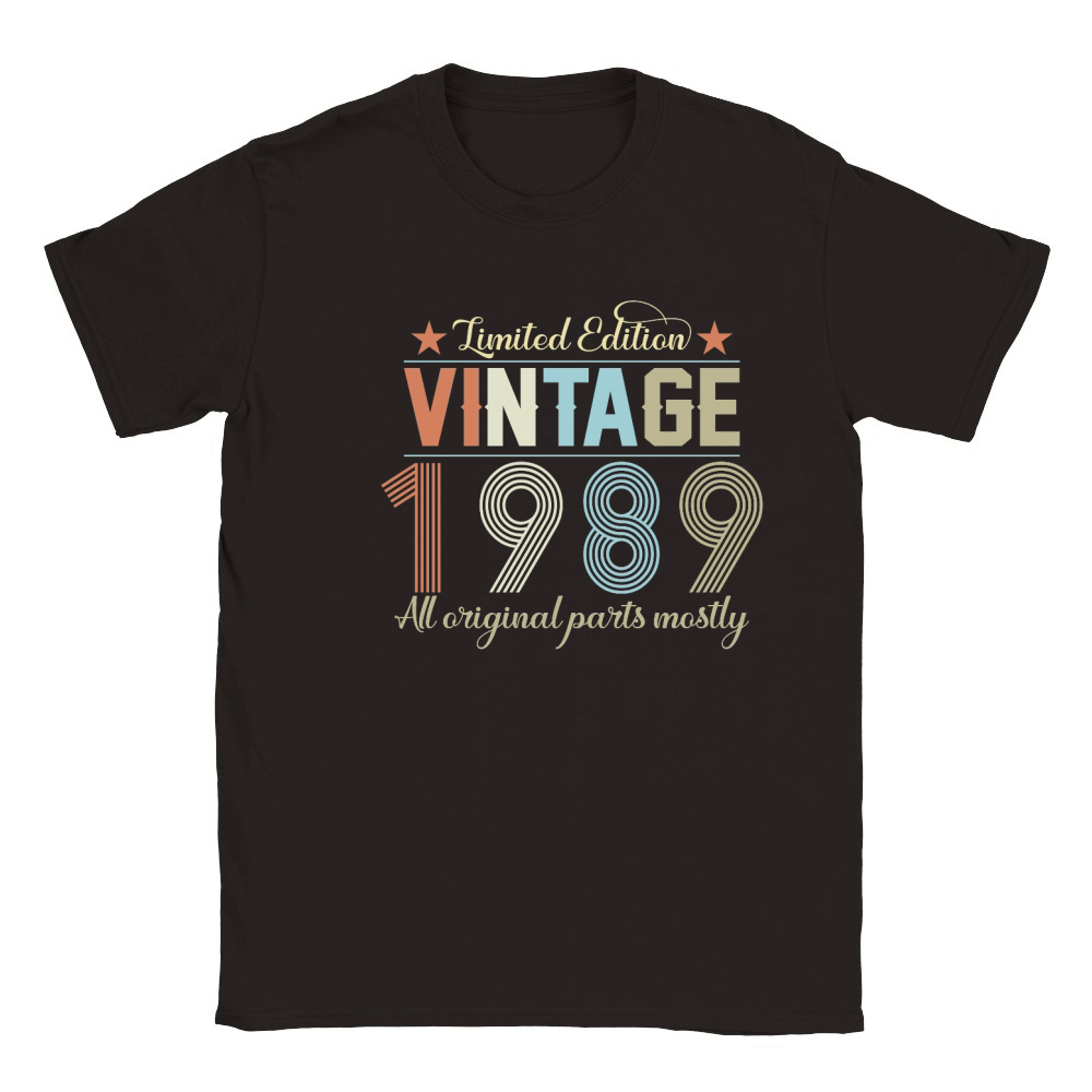 Birthday   Limited Edition Vintage 1989 Classic Kids Crewneck T-shirt
